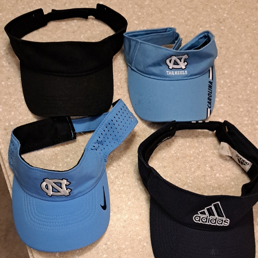 Adidas and Nike Kids Visor Set - Black and Blue